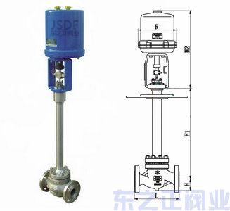 電動低溫調(diào)節(jié)閥結(jié)構(gòu)圖
